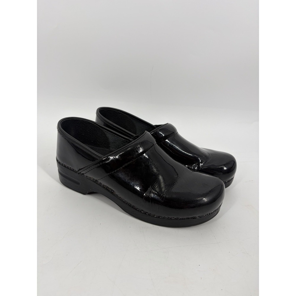 Dansko Professional‎ Black Patent Women's Comfort Clogs - EU 42 - US 11.5 - 12